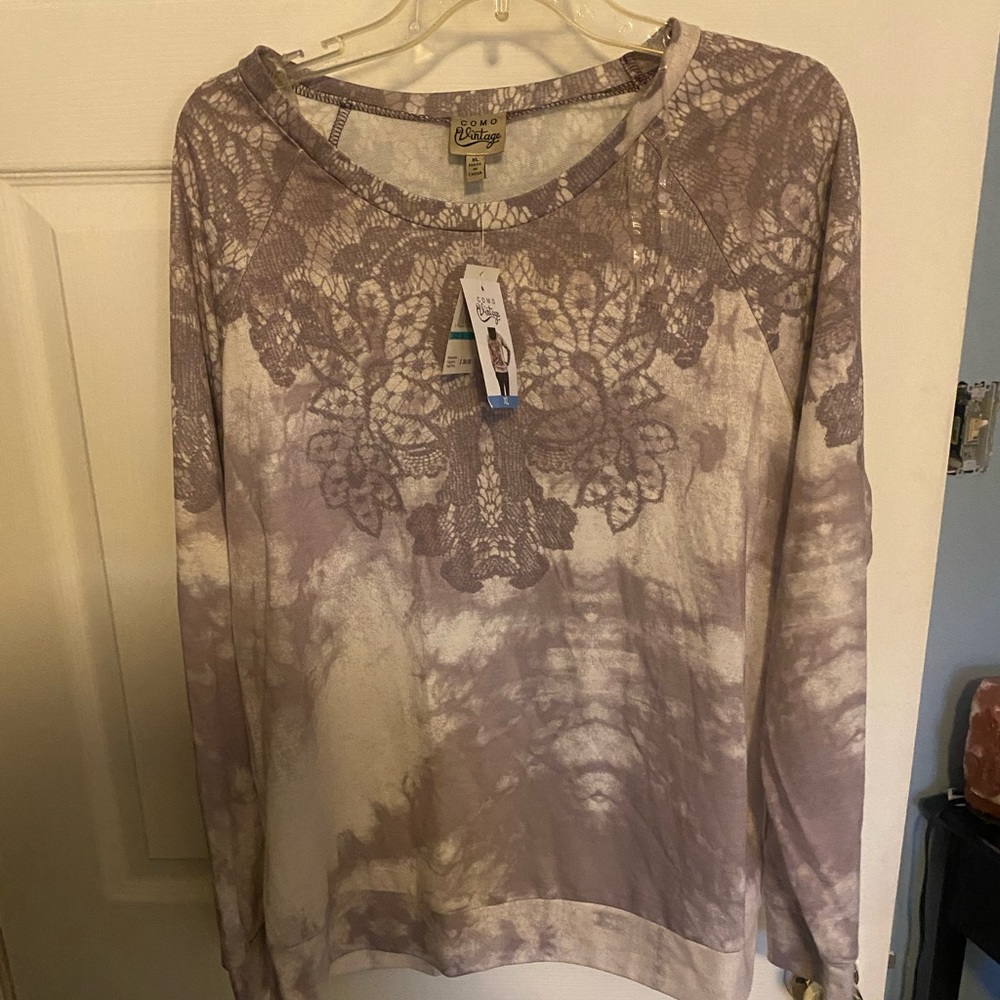 Printed Sweater
